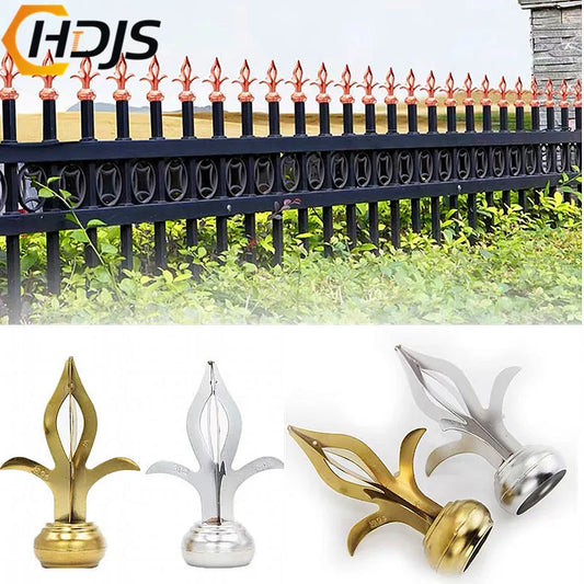 110mm titanium color decoration 304 gun head, gun tail, stairs, fence, door roof and other anti-theft outdoor accessories