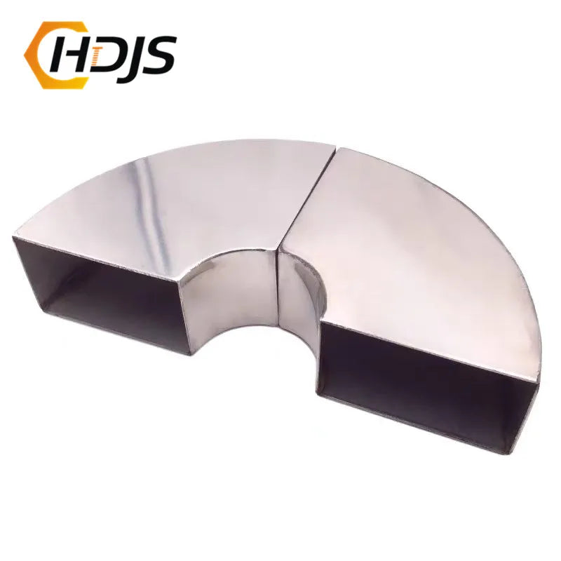 Stainless steel square elbow 90 degree OD elbow bracket guardrail stair handrail decoration industry square elbow